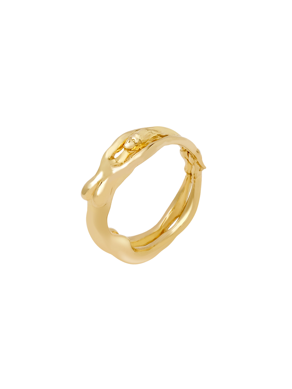 アクセサリー 18K Women's Ring 18K Solid Gold Figurative Ring | Limited Edition Fine Jewelry