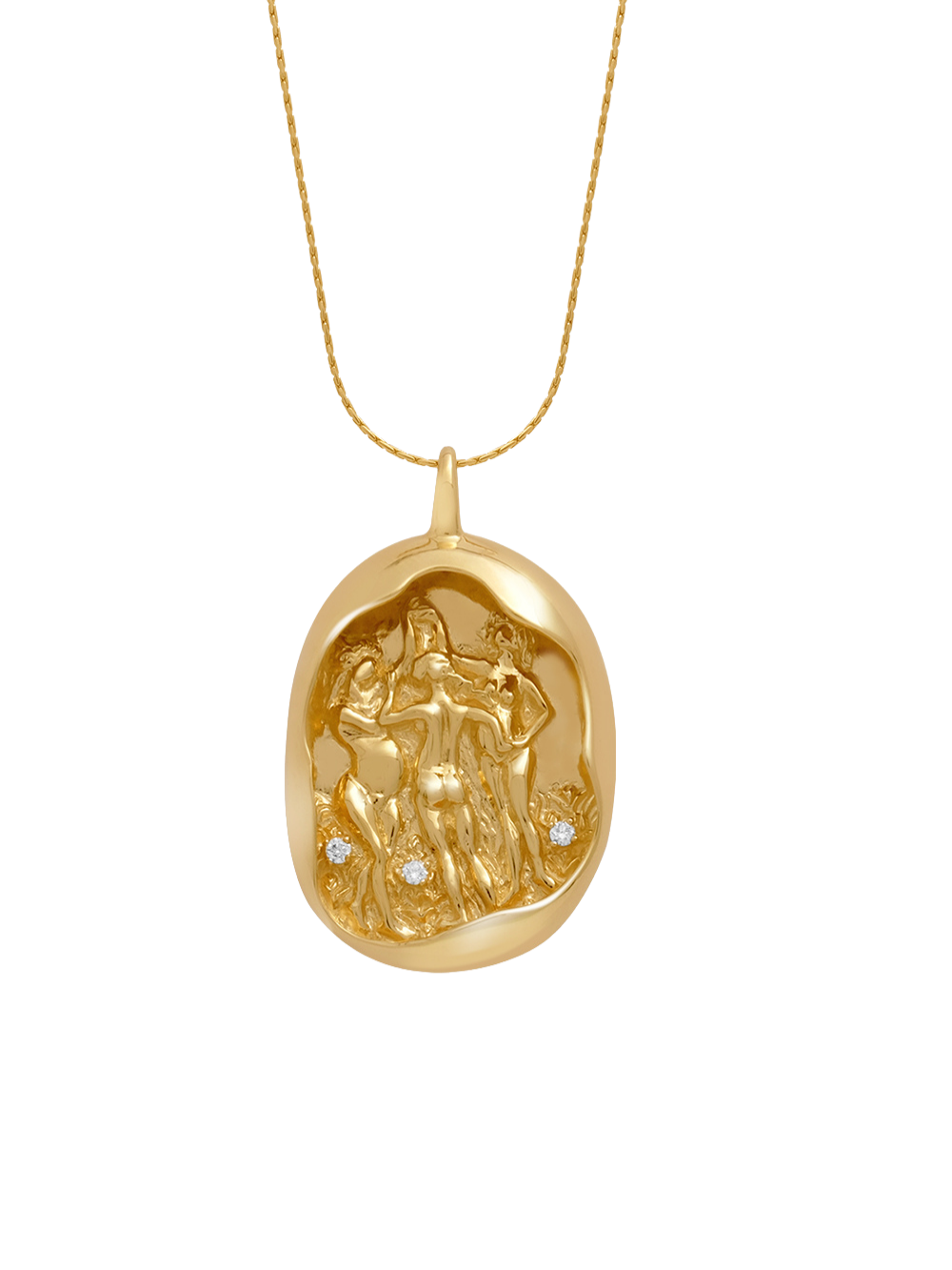 18K Botticelli's Three Graces