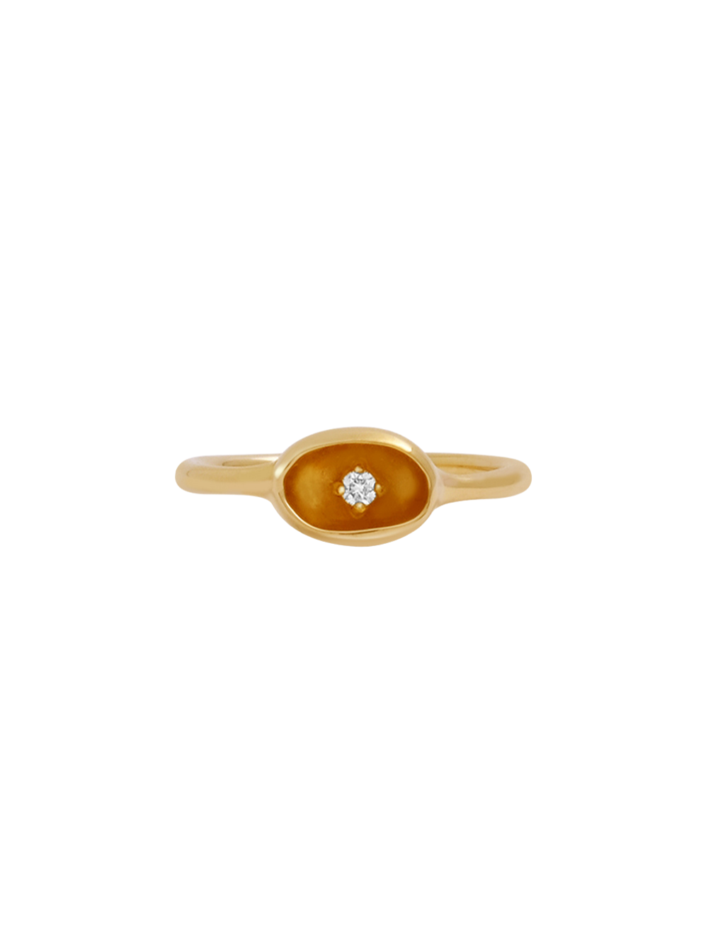 18K Solo Diamond Ring
