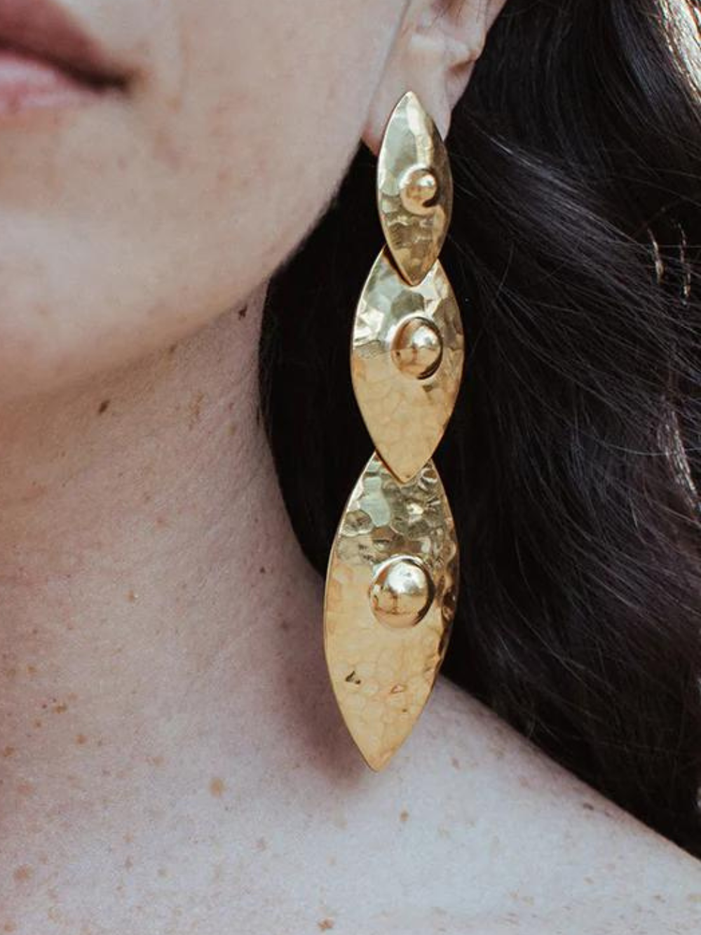 Triple Elppin Drop Earrings