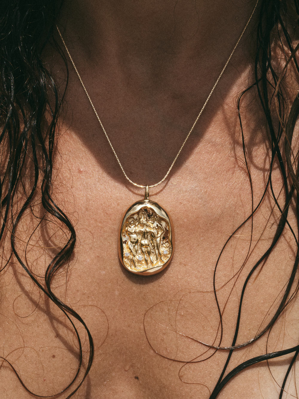 18K Botticelli's Three Graces