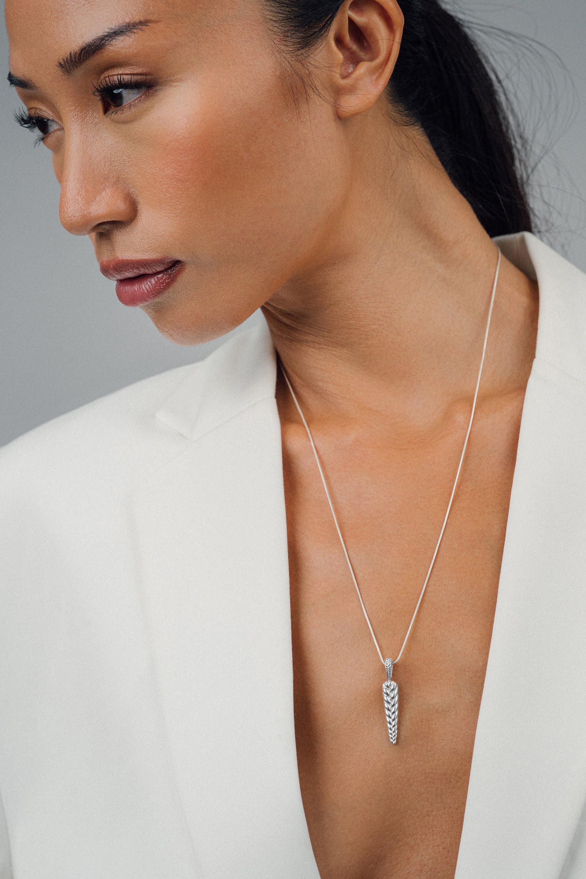 Braid Ponytail Pendant