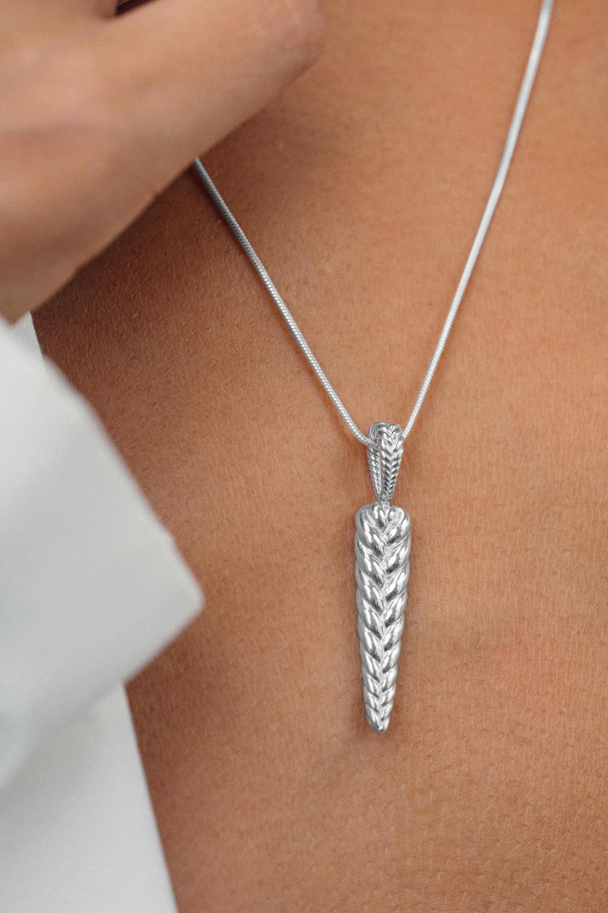 Braid Ponytail Pendant
