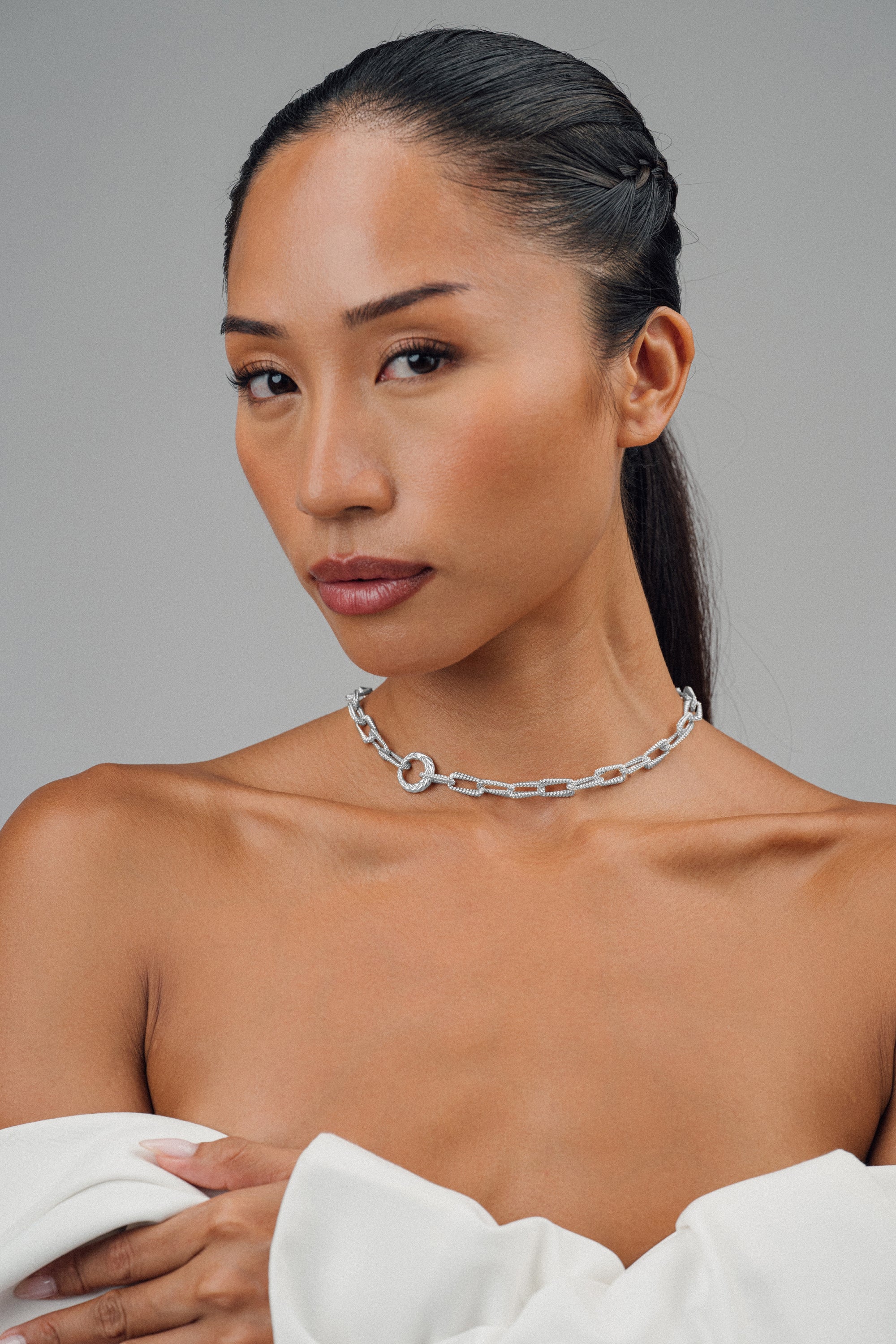 Braid Link Necklace
