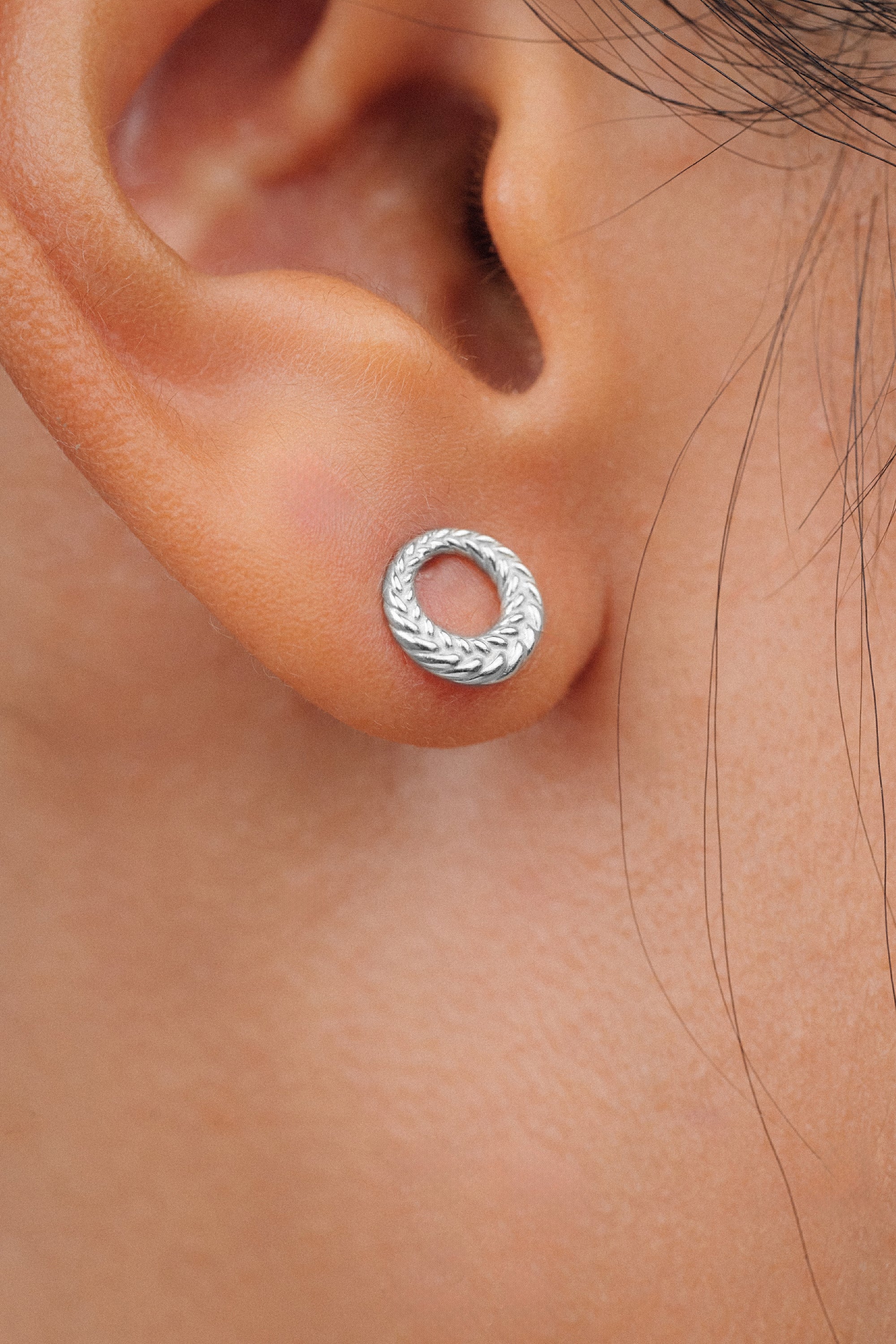 Braid Wreathe Studs