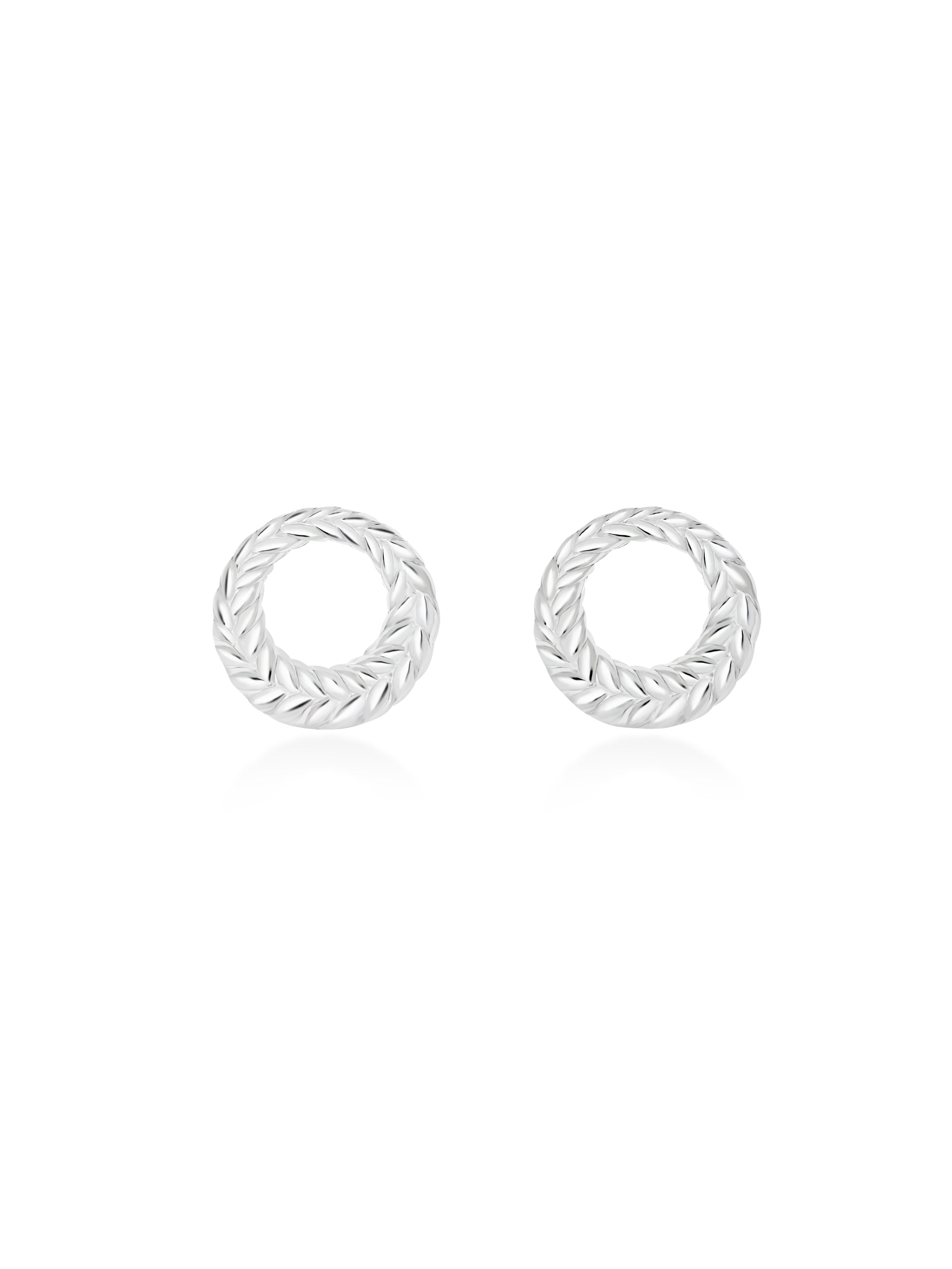 Braid Wreathe Studs