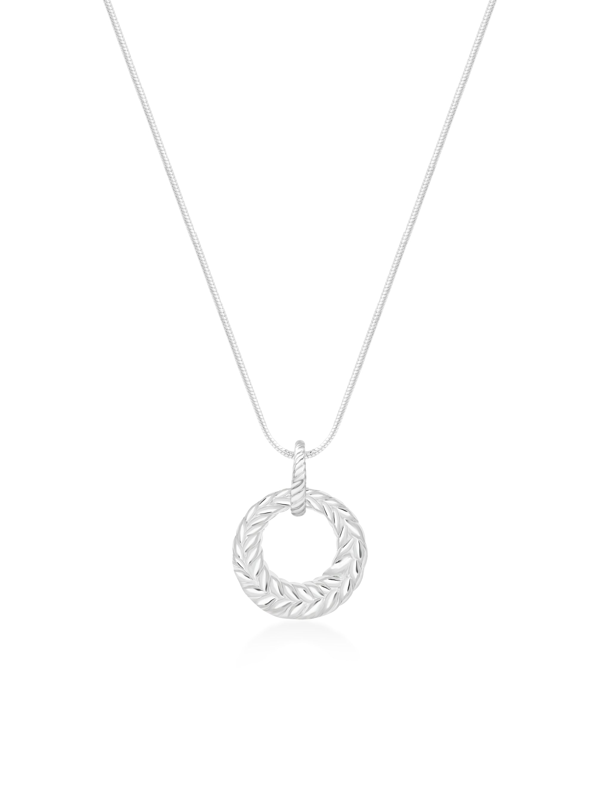 Braid Wreath Pendant
