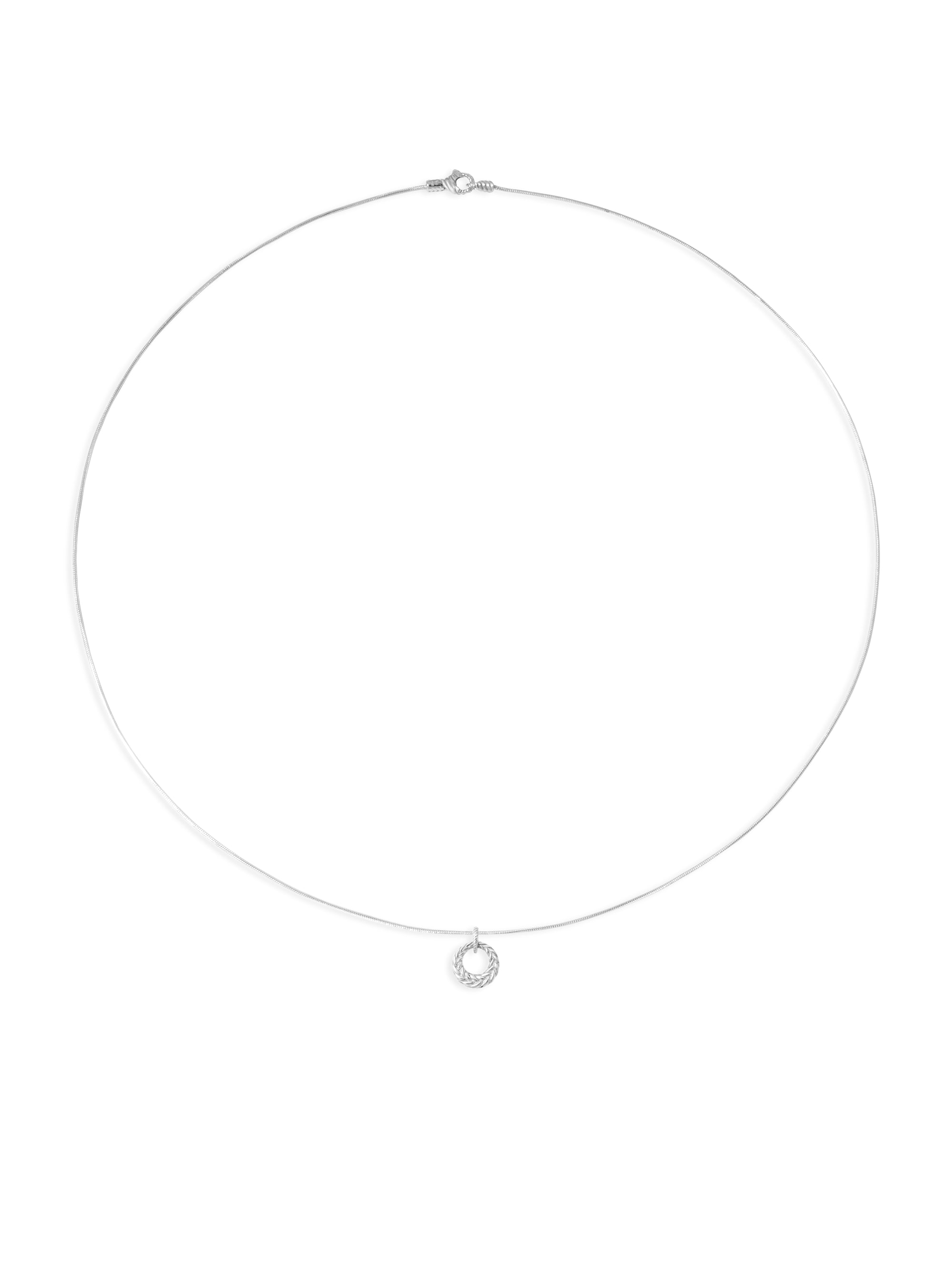 Braid Wreath Pendant