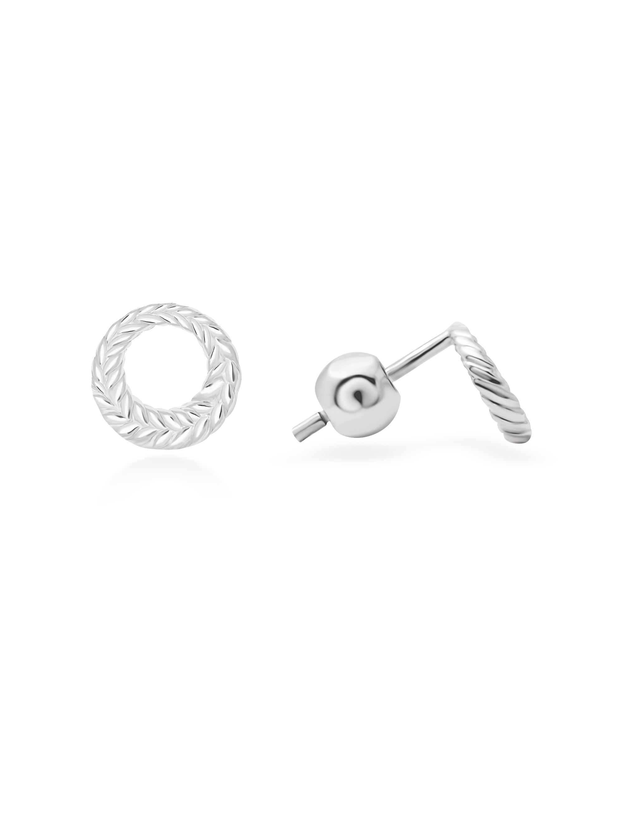Braid Wreathe Studs