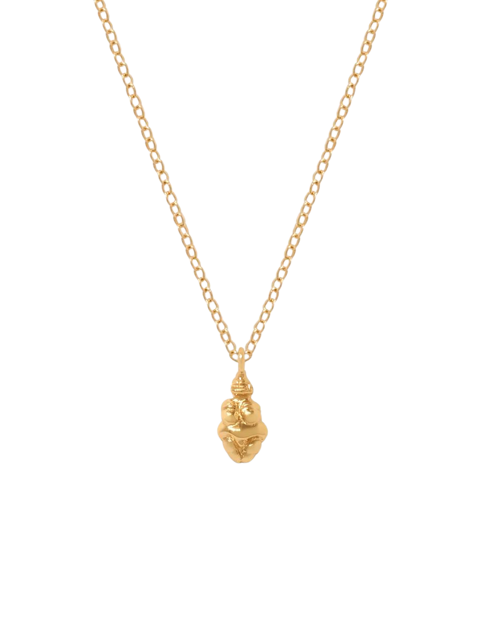 18K Willendorf Tag Necklace