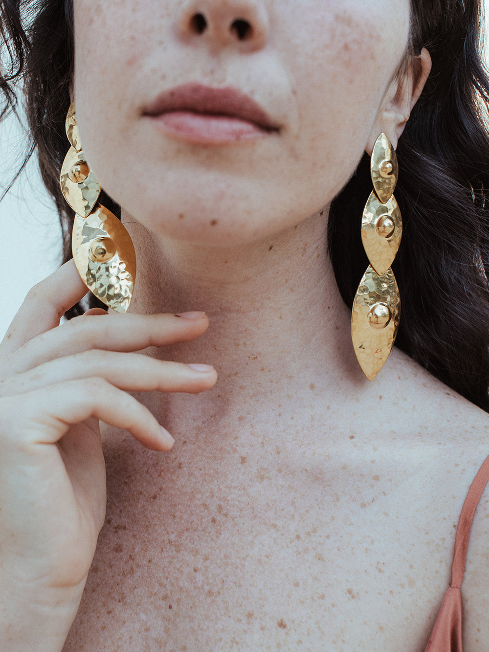 Triple Elppin Drop Earrings