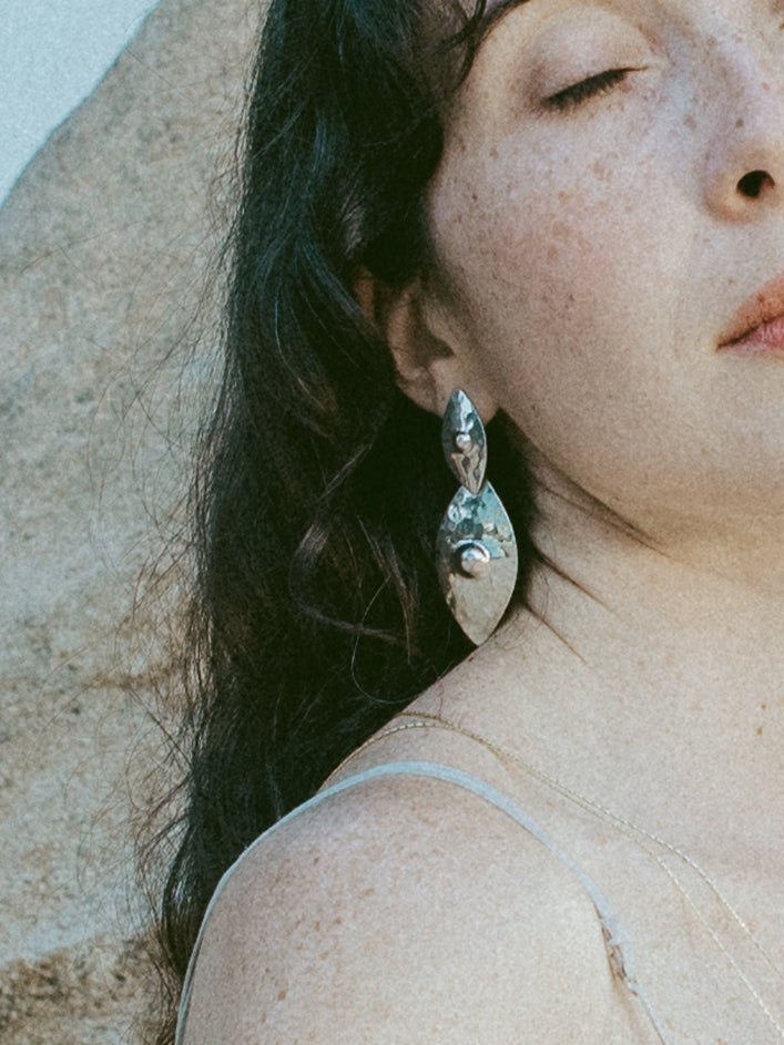 Double Elppin Drop Earrings