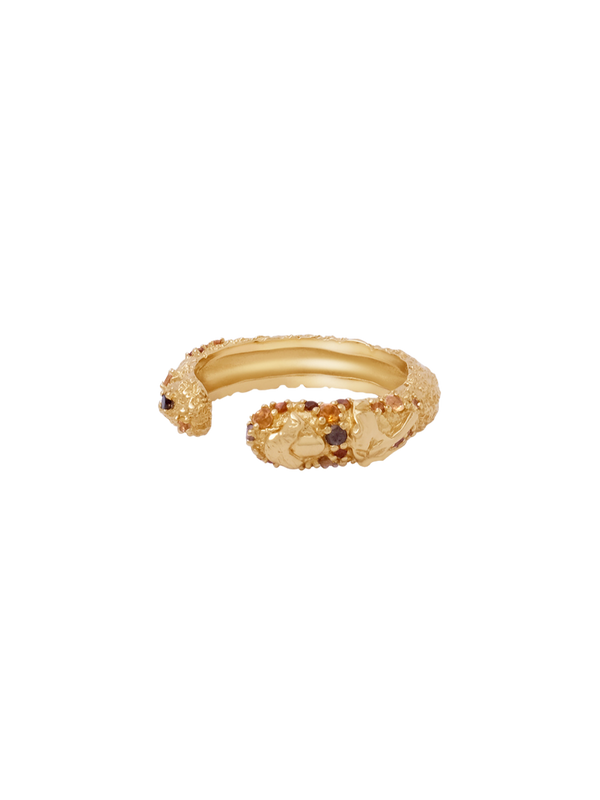 18K Pavé Open Ring