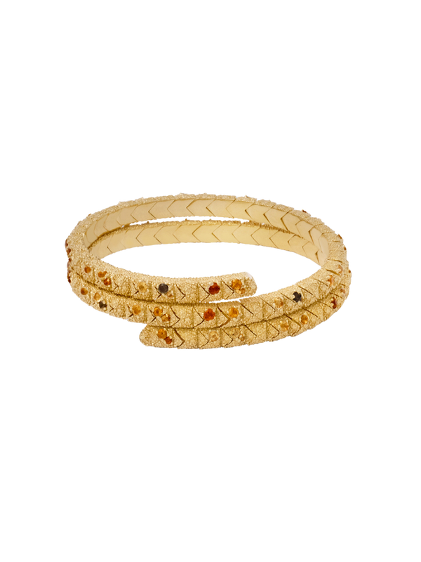 18K Pavé Coil