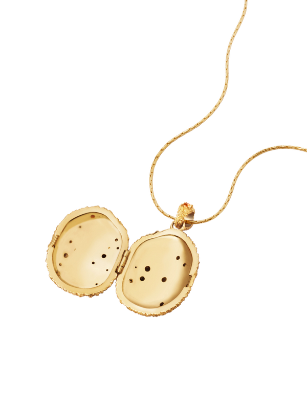 18K Pavé Locket