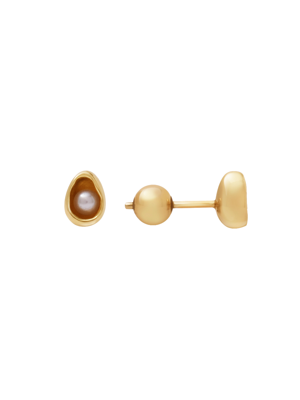 18K Pearl Stud