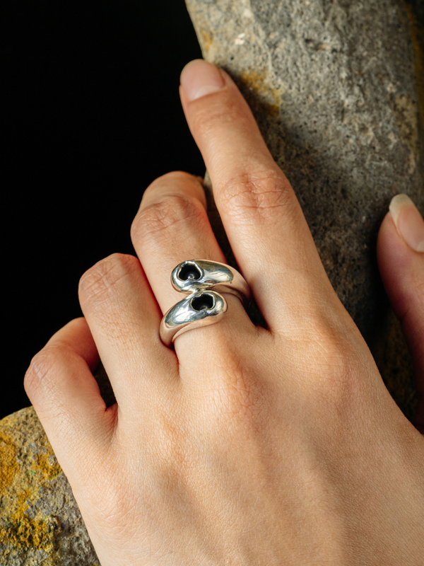 Pearl Duet Ring