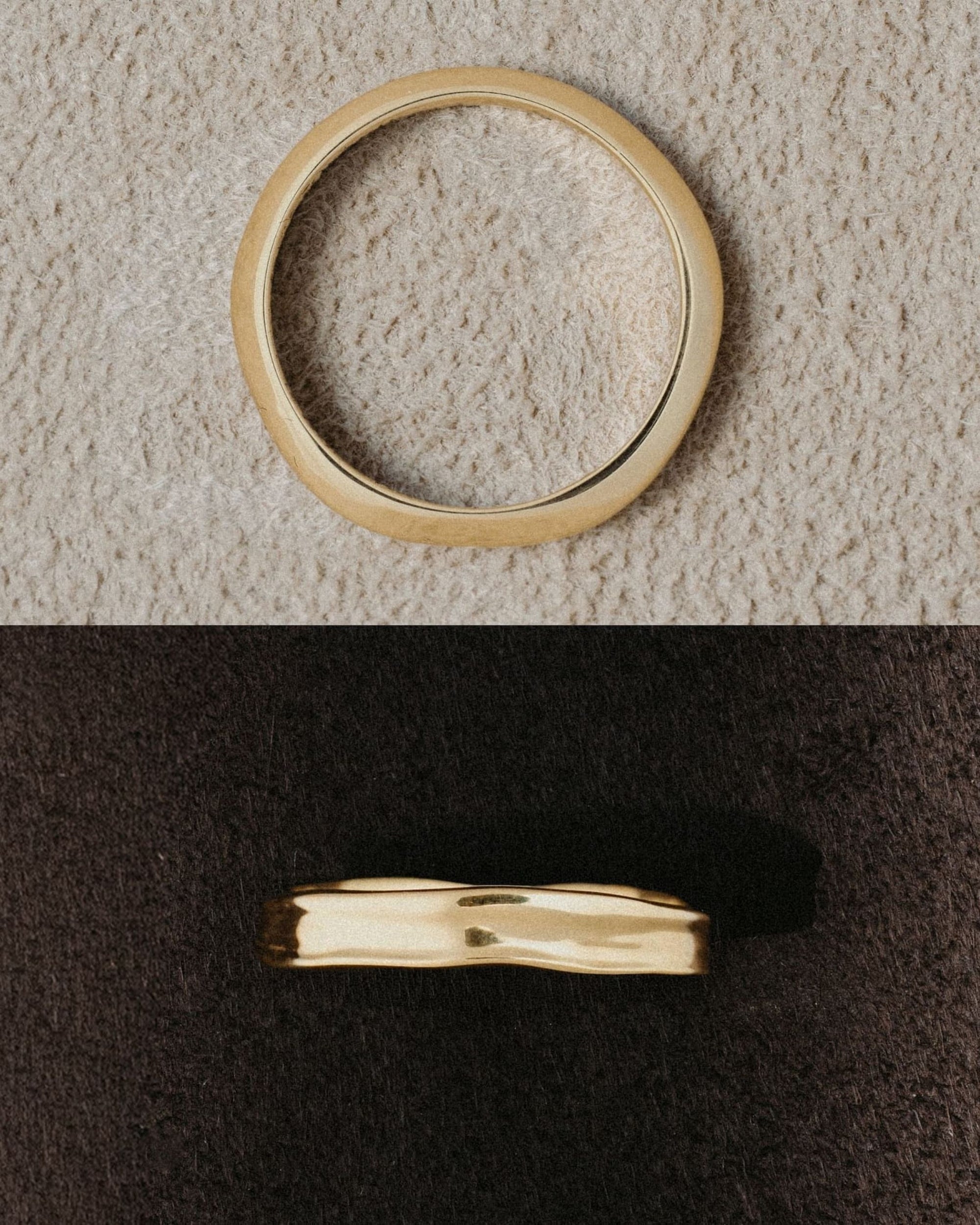18K Riverbed Band Ring