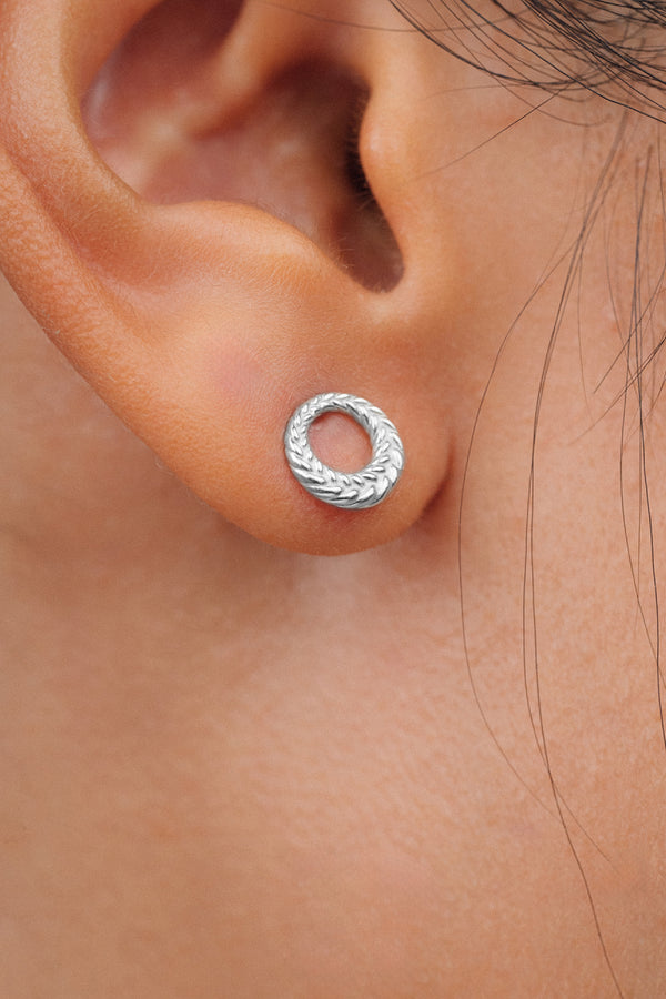 Braid Wreathe Studs