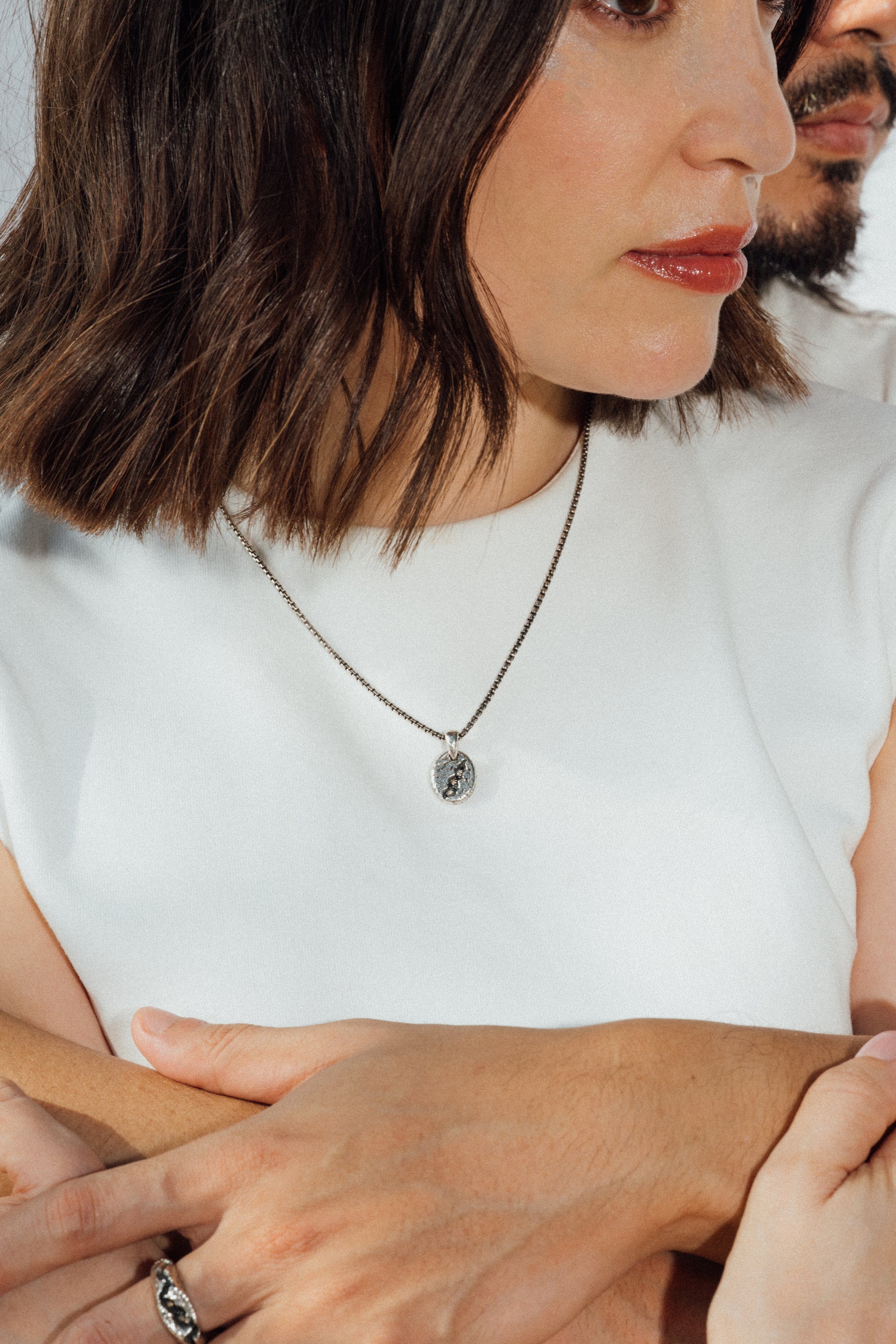 Chasm Pebble Pendant