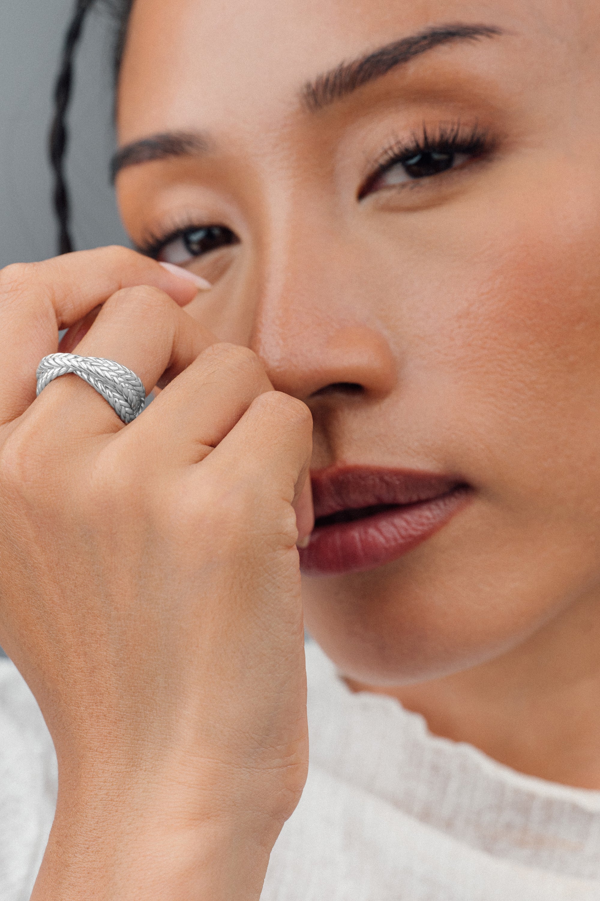 Braid Triple Rolling Ring