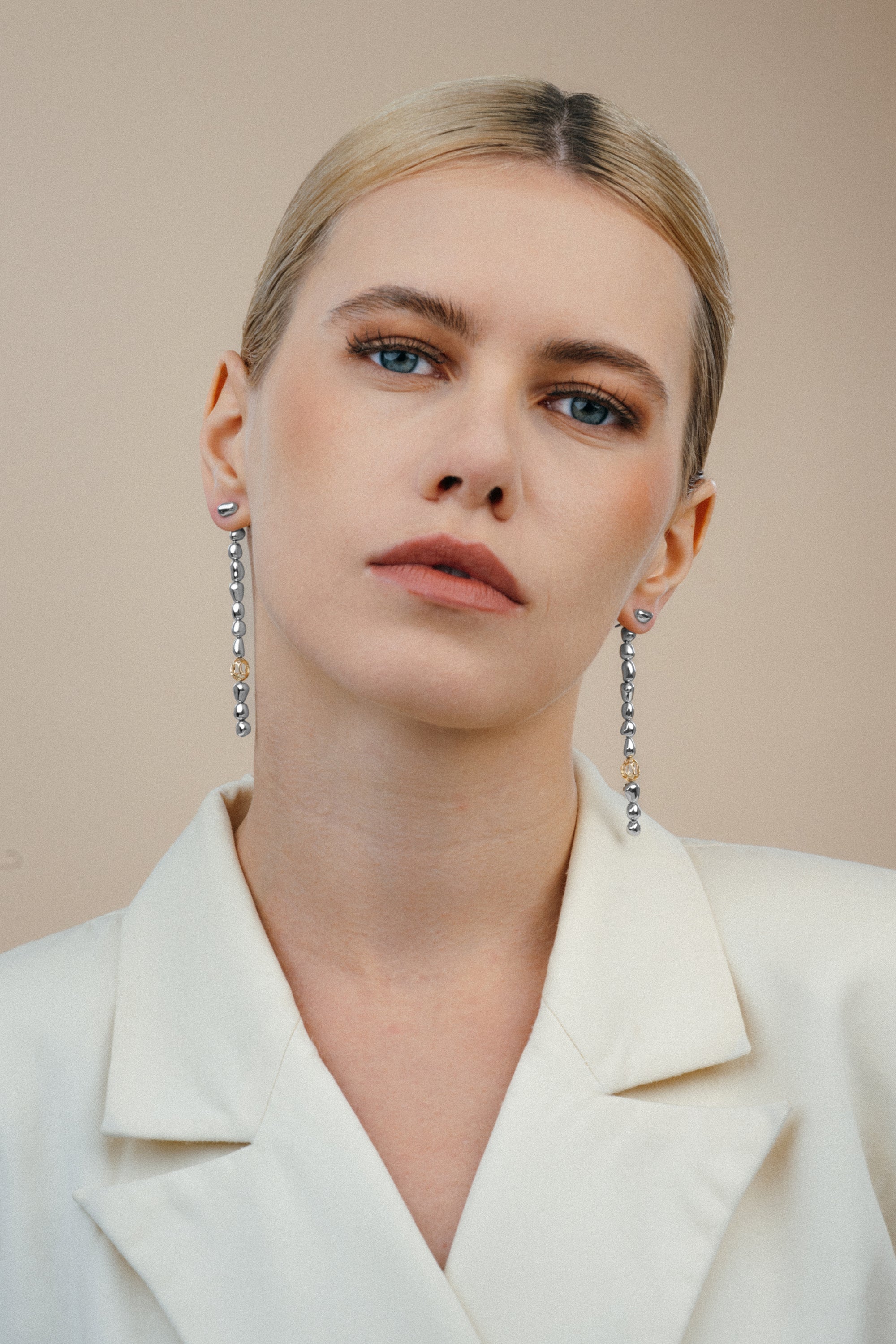 Drops Extra Long Post Earrings