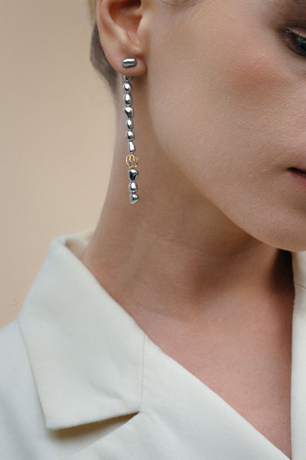 Drops Extra Long Post Earrings