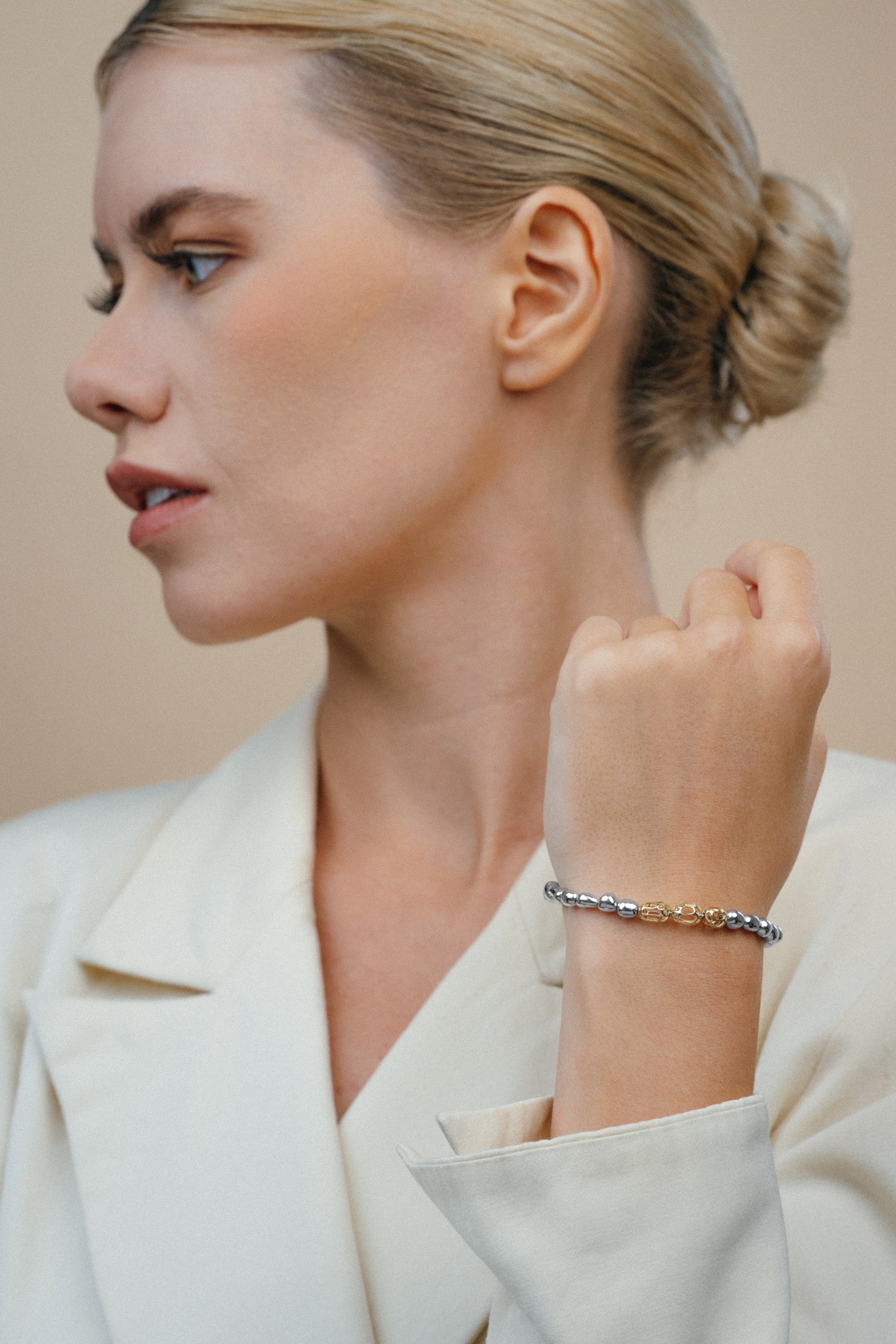 Drops Trio Gold Bracelet