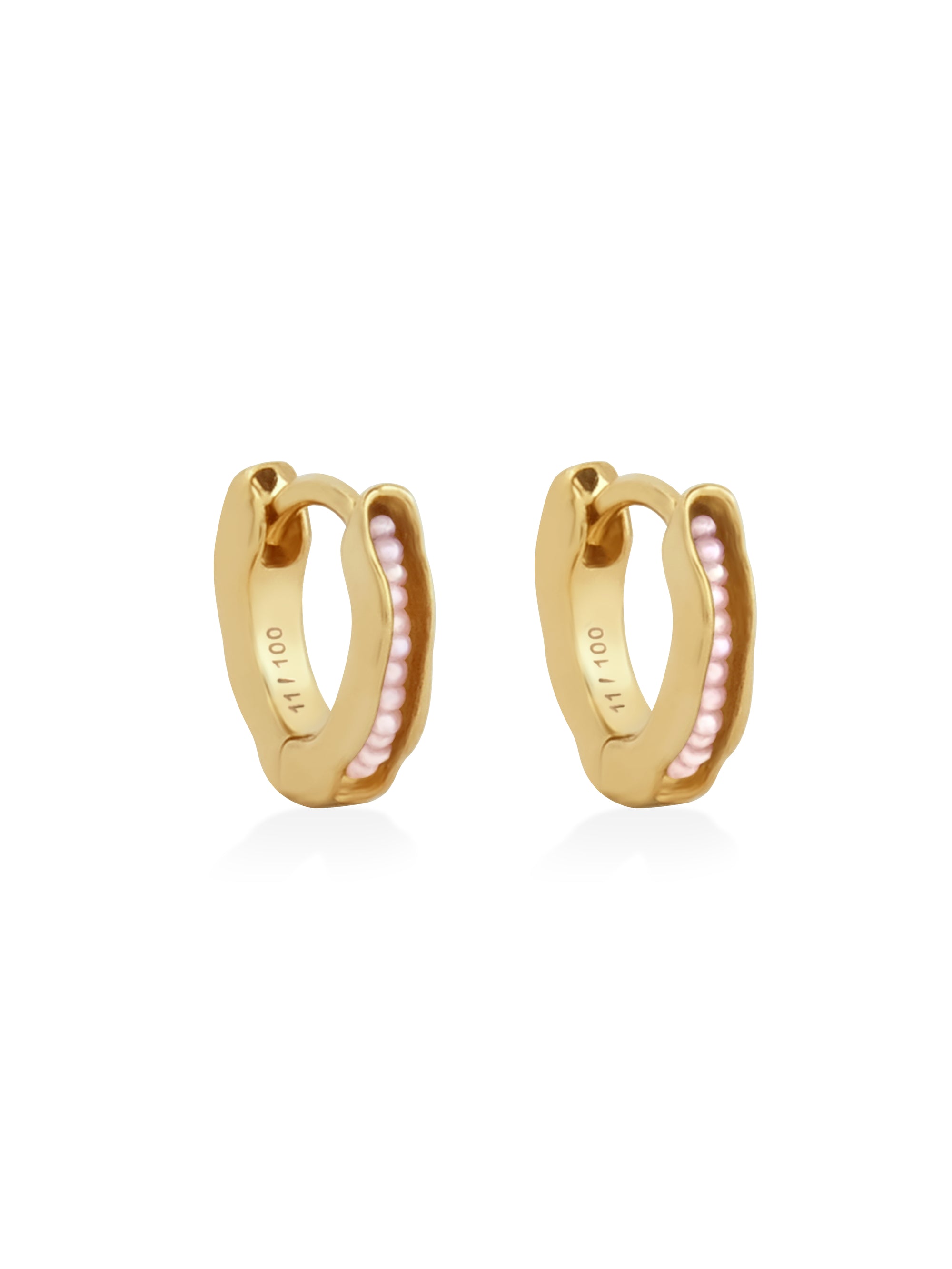 18K Daughter Hoops Mini