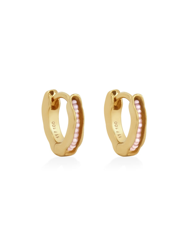 18K Daughter Hoops Mini