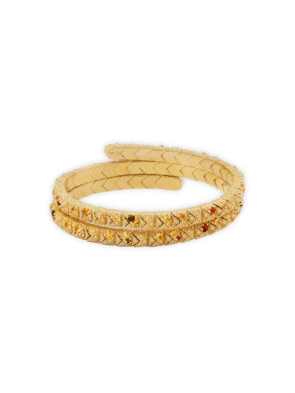 18K Pavé Coil