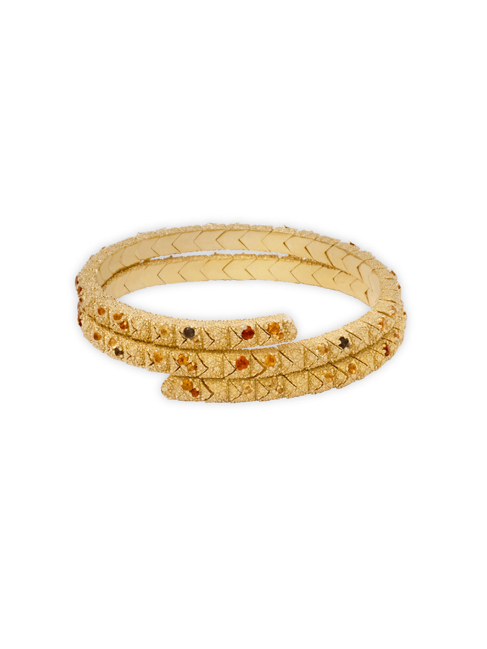 18K Pavé Coil