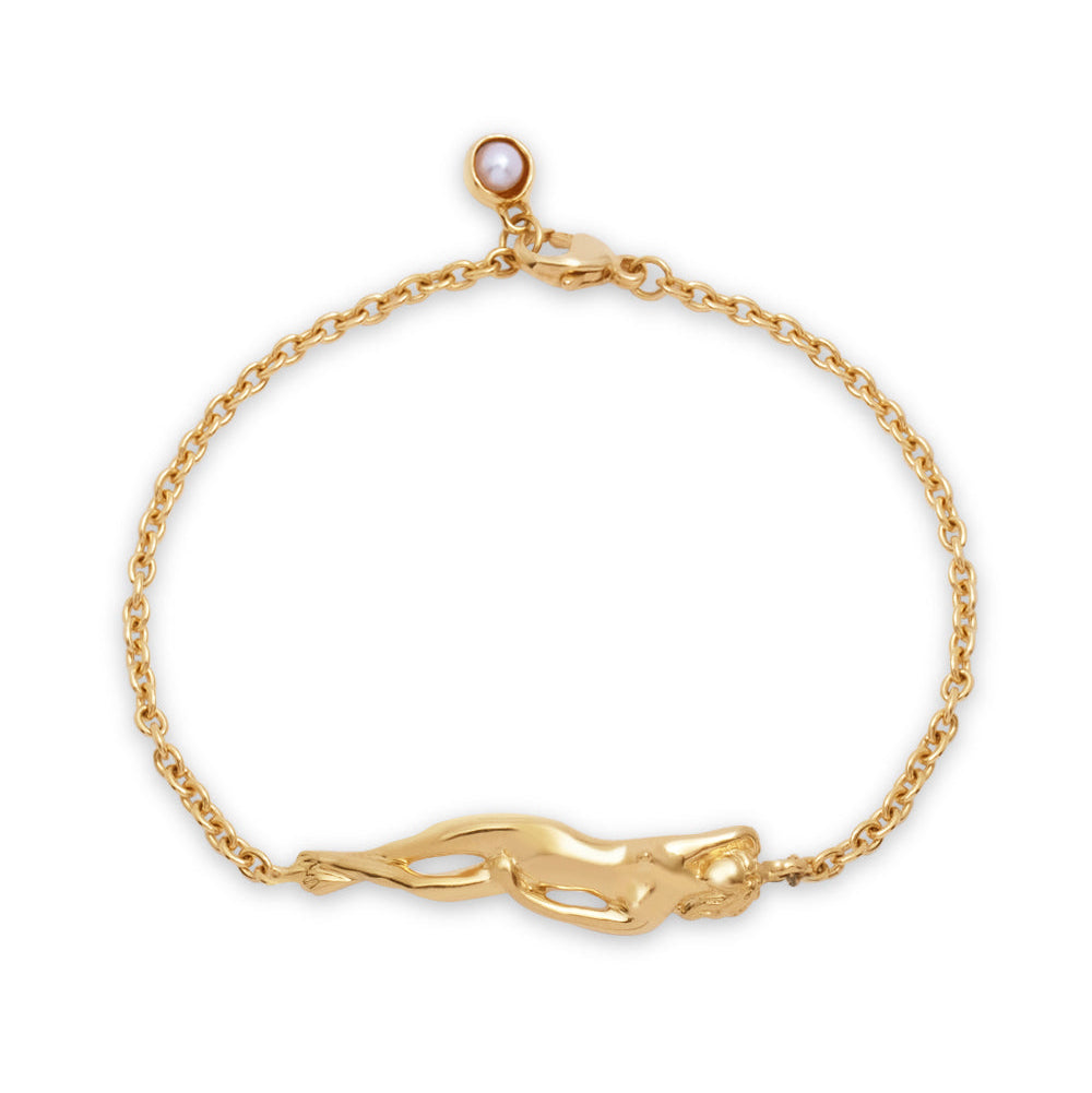 18K Single Sleeping Venus