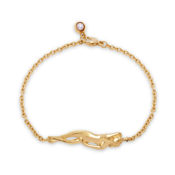 18K Single Sleeping Venus