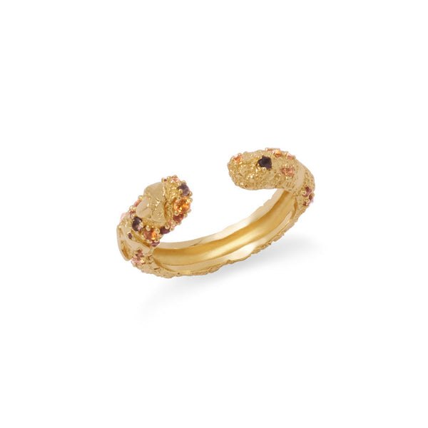 18K Pavé Open Ring