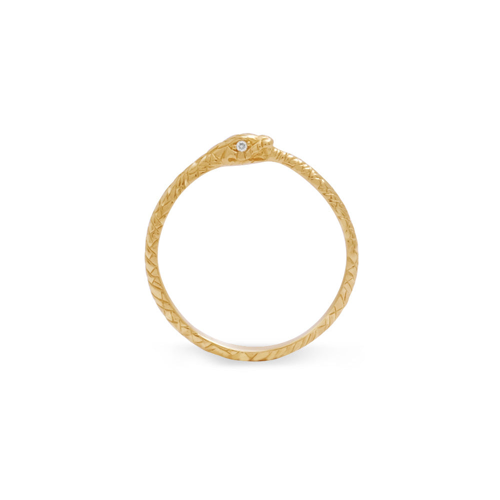 18K Oroboro Ring