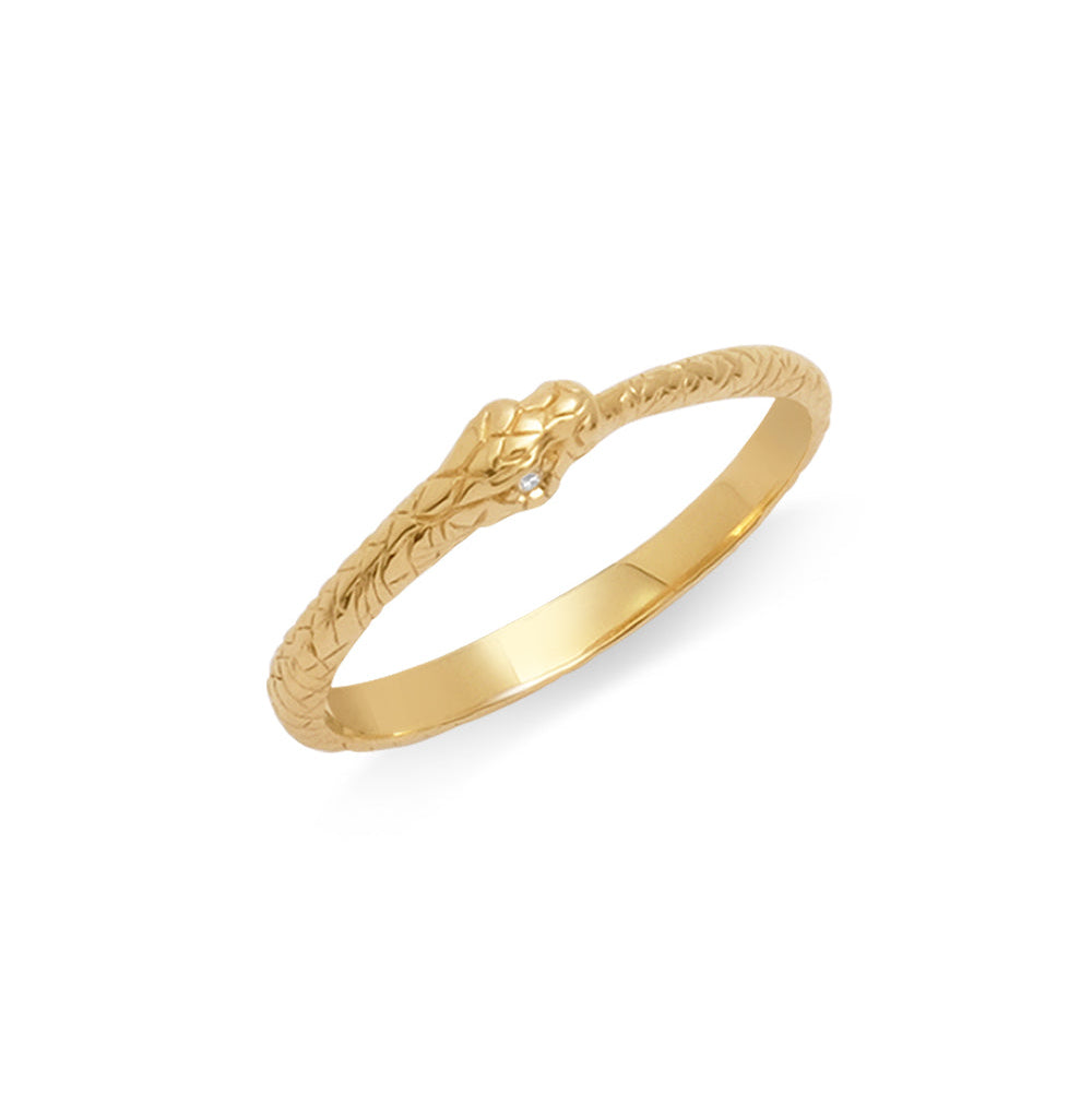 18K Oroboro Ring
