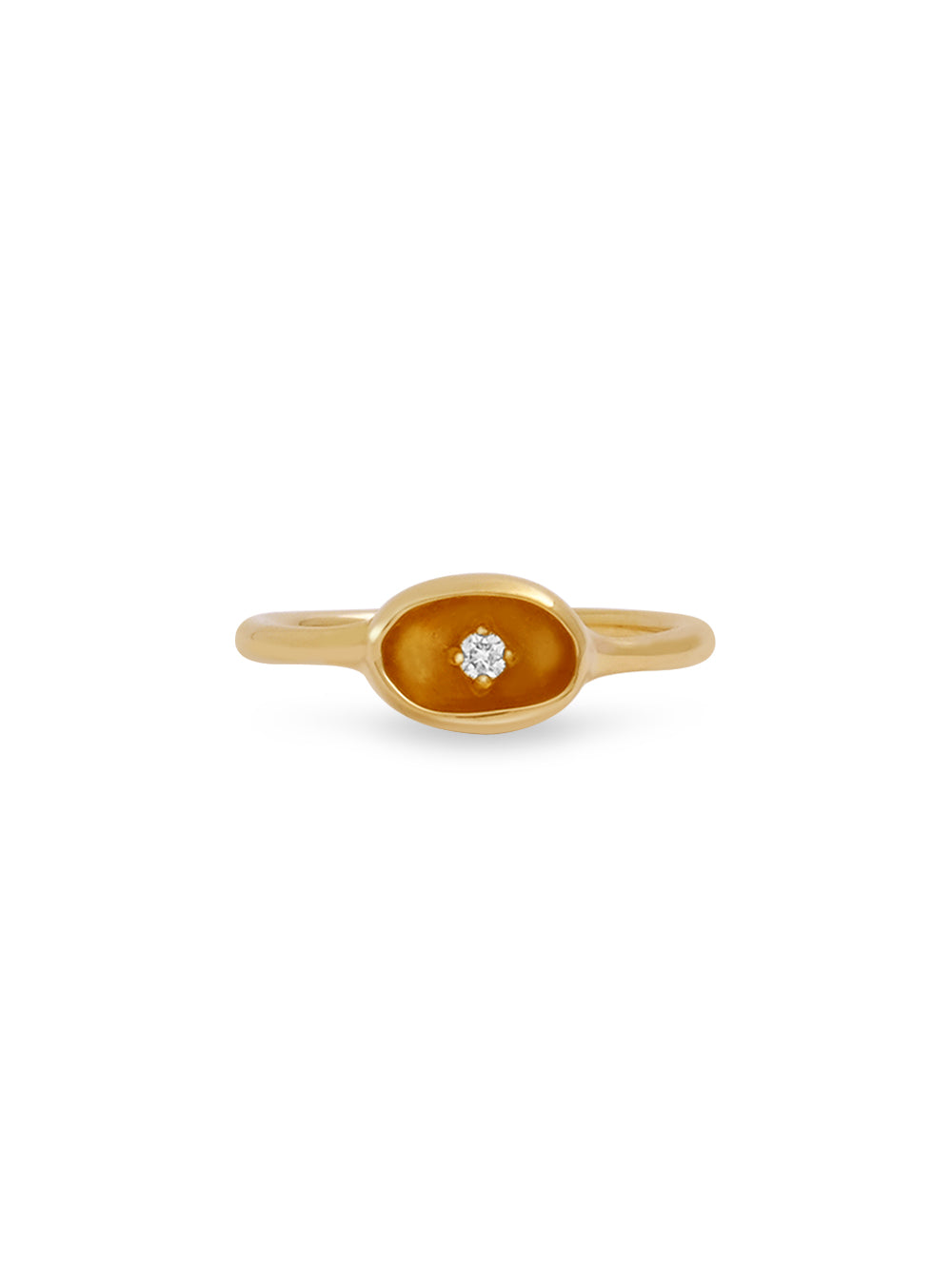 18K Solo Diamond Ring