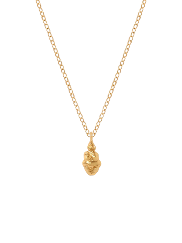 18K Willendorf Tag Necklace